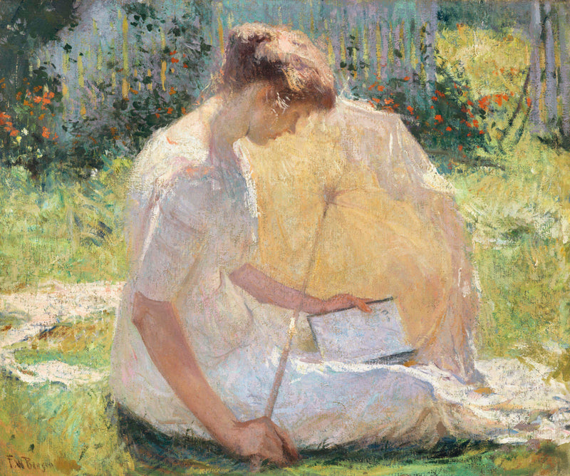 Czytelnik - Frank Weston Benson