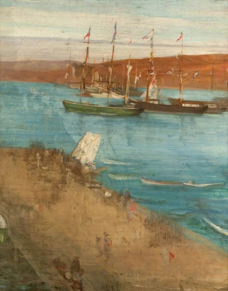 Następnego dnia po rewolucji: Valparaiso - James Abbott McNeill Whistler