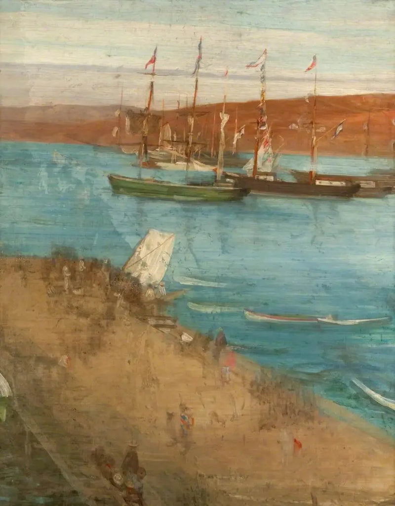Następnego dnia po rewolucji: Valparaiso - James Abbott McNeill Whistler