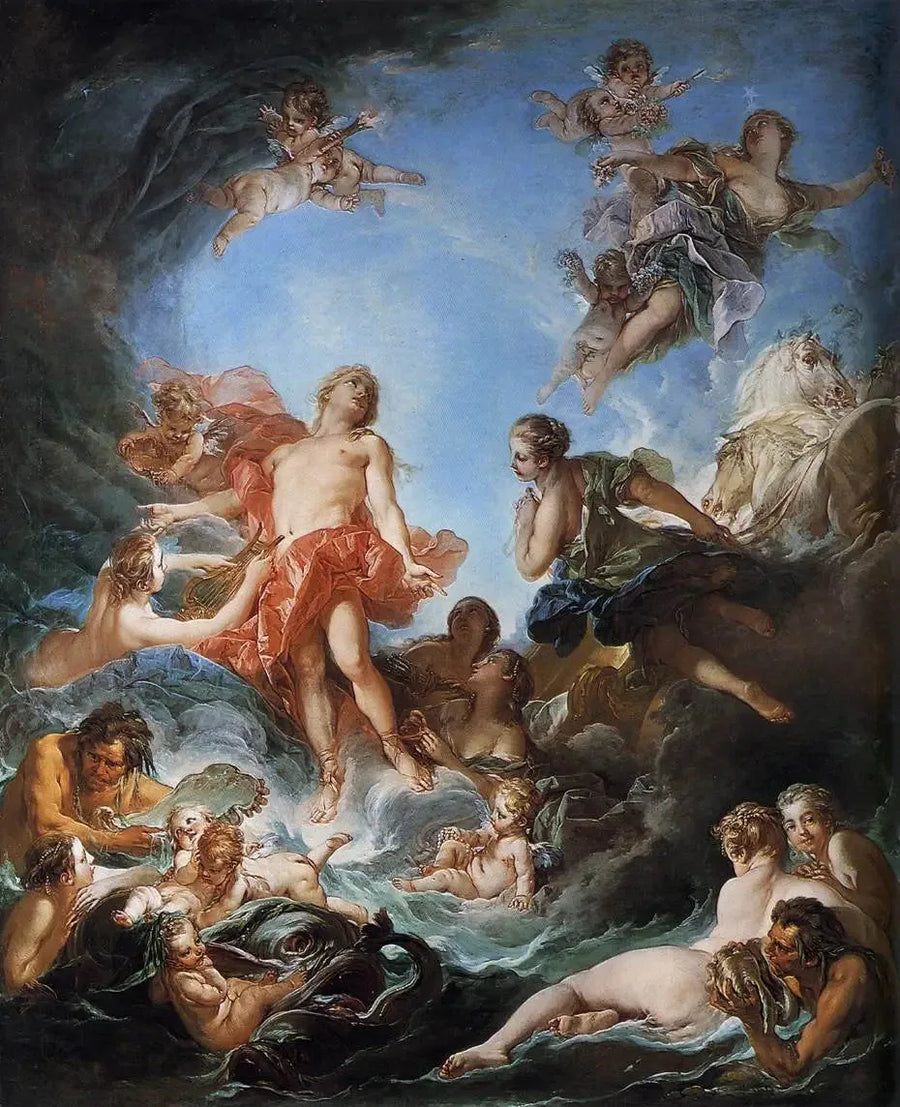 Wschód słońca - François Boucher
