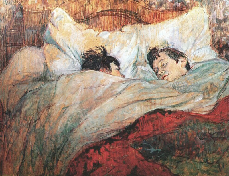 Łóżko - Henri de Toulouse-Lautrec