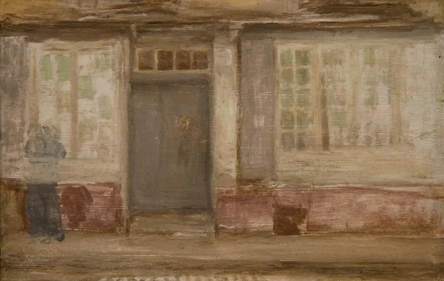 Mieszkanie Księdza, Dieppe - James Abbott McNeill Whistler