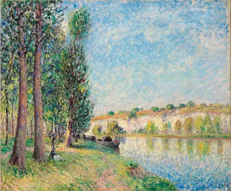 Le Loing w Moret - Alfred Sisley
