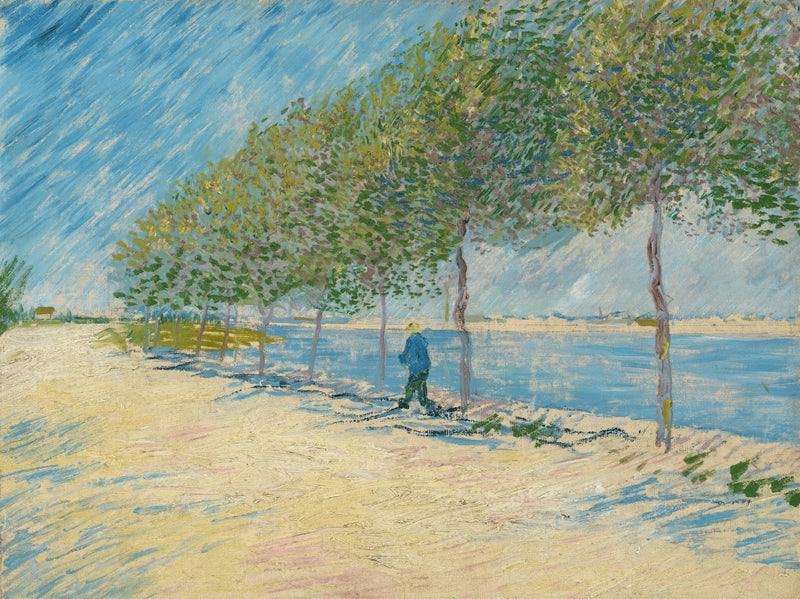Wzdłuż Sekwany - Vincent van Gogh