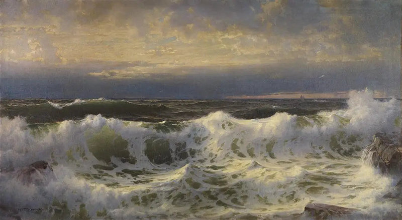 Wzdłuż wybrzeża - William Trost Richards