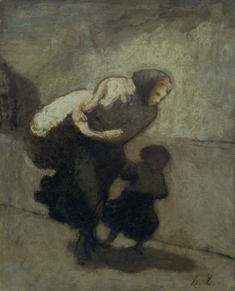 Ciężki ciężar - Honoré Daumier