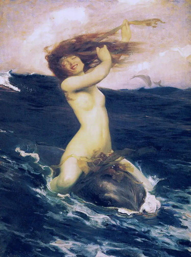 Elf z pianki - Herbert Draper