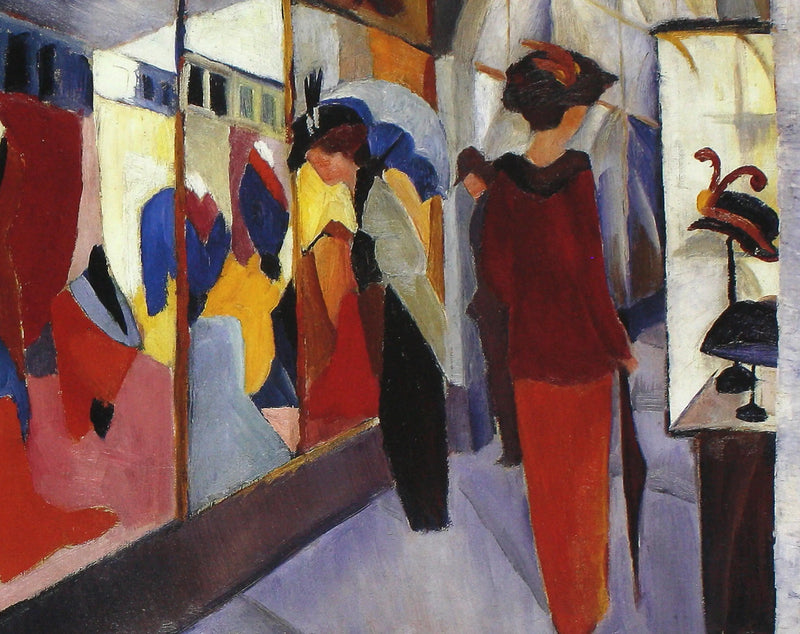 Sklep mody - August Macke