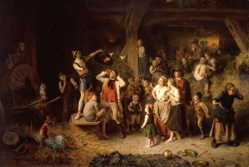 Czarodziej w stodołe - Ludwig Knaus