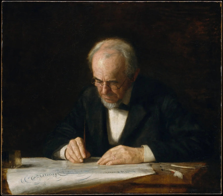 Mistrz pisania - Thomas Eakins