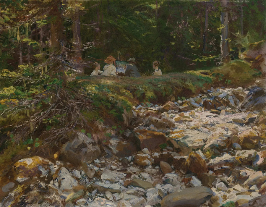 Mistrz i jego uczniowie - John Singer Sargent