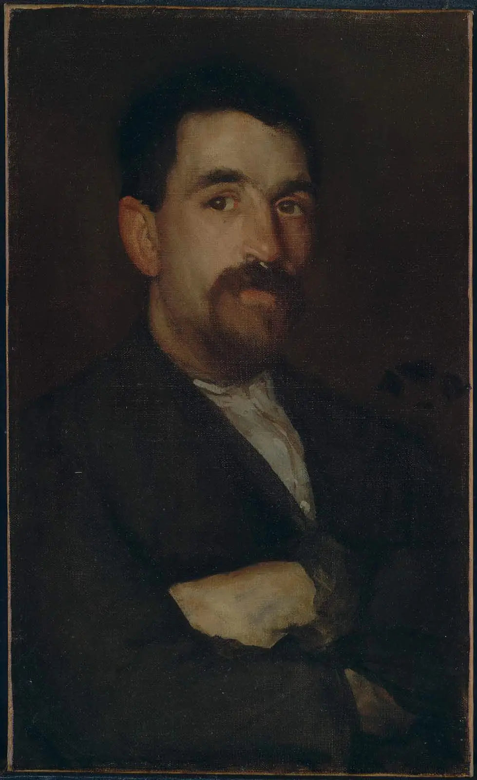 Reproduction du tableau « Le maître forgeron de Lyme Regis - James Abbott McNeill Whistler » par Alpha Reproduction en peinture à l’huile