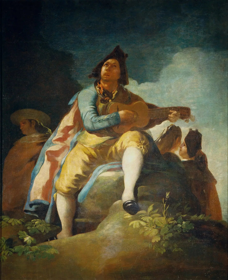 Majo z gitarą - Francisco de Goya