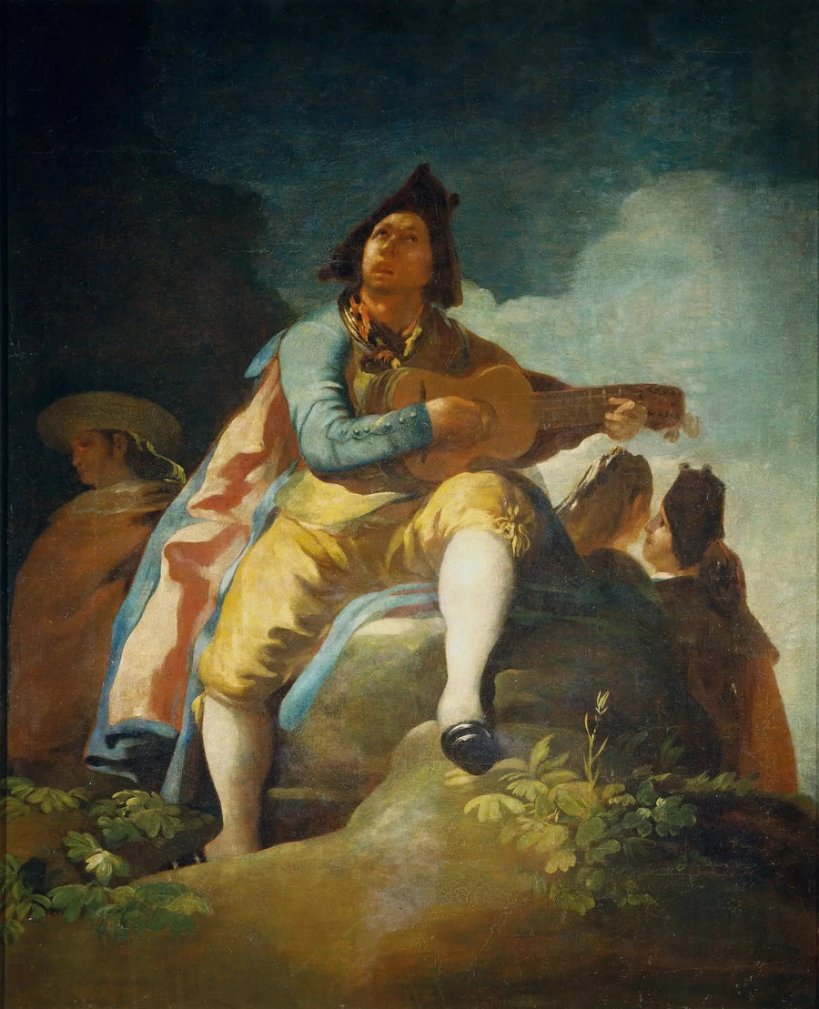 Majo z gitarą - Francisco de Goya