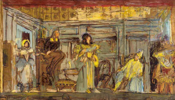 Wyrachowany chory - Édouard Vuillard