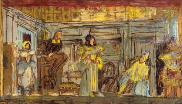 Wyrachowany chory - Édouard Vuillard