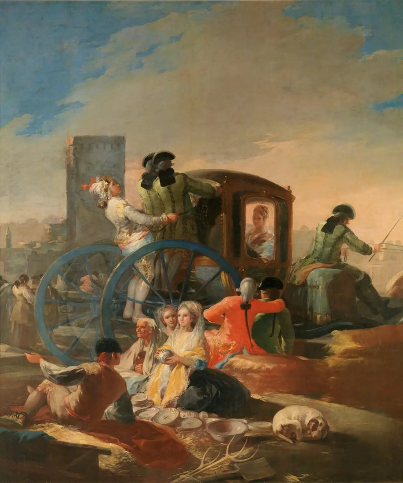 Sprzedawca naczyń - Francisco de Goya
