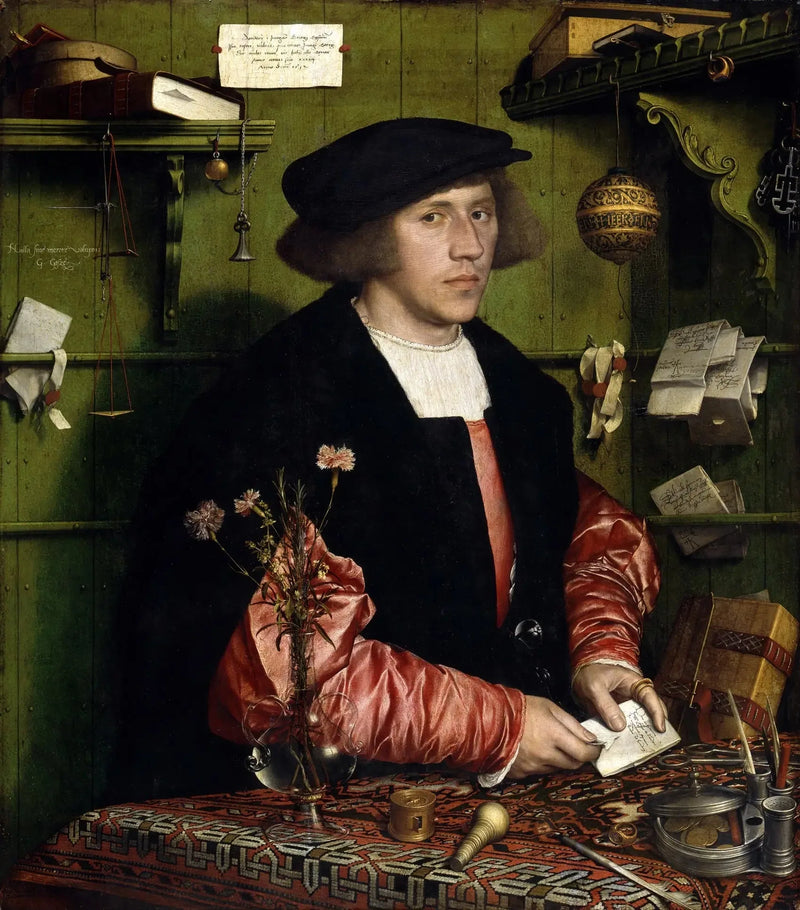 Handlarz Georg Gisze - Hans Holbein Młodszy
