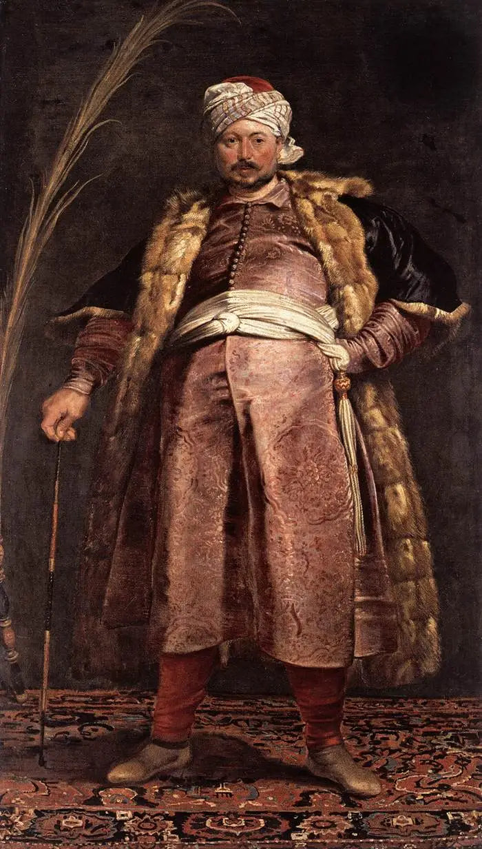 Handel Nicolas des Respaigne jako pielgrzym do Jerozolimy - Peter Paul Rubens
