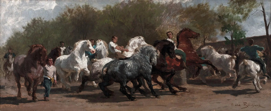 Targ koni - Rosa Bonheur
