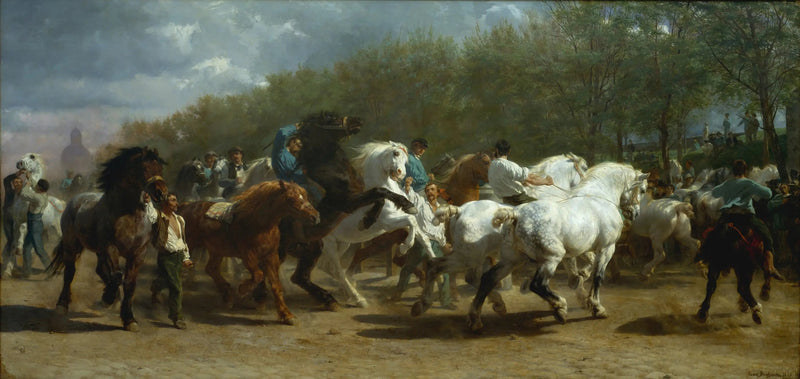 Targ koni - Rosa Bonheur