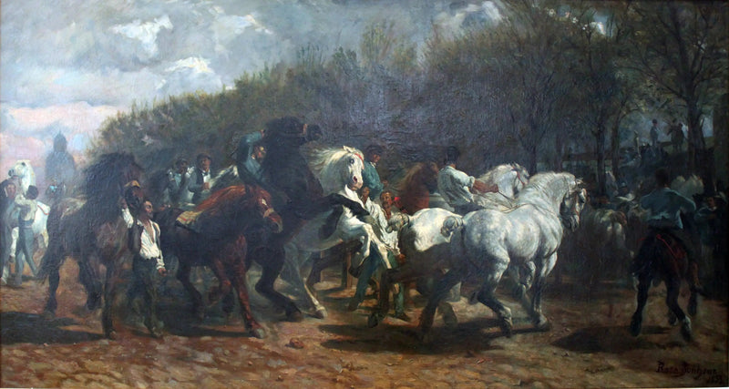 Targ koni - Rosa Bonheur