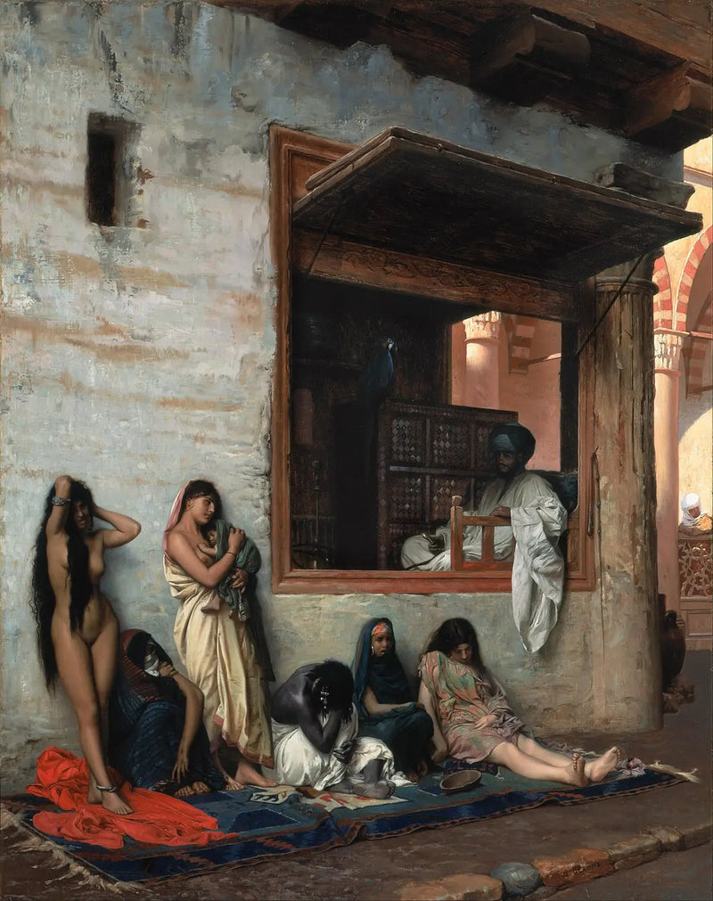 Targ niewolników - Jean-Léon Gérôme