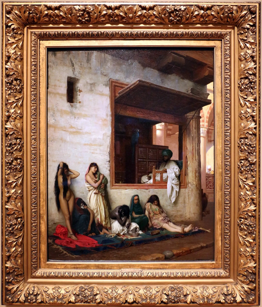 Le marché aux esclaves - Jean-Léon Gérôme - Alpha Reproduction