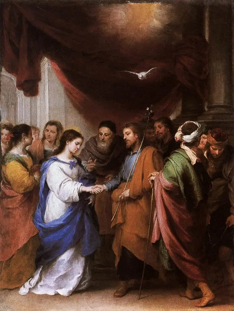 Zaślubiny Najświętszej Maryi Panny - Bartolomé Esteban Murillo