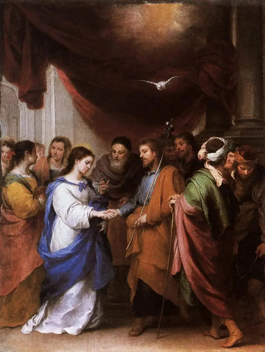 Zaślubiny Najświętszej Maryi Panny - Bartolomé Esteban Murillo