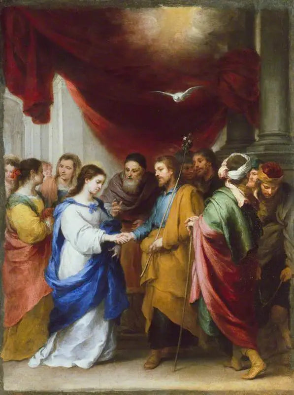 Zaślubiny Marii Panny - Bartolomé Esteban Murillo