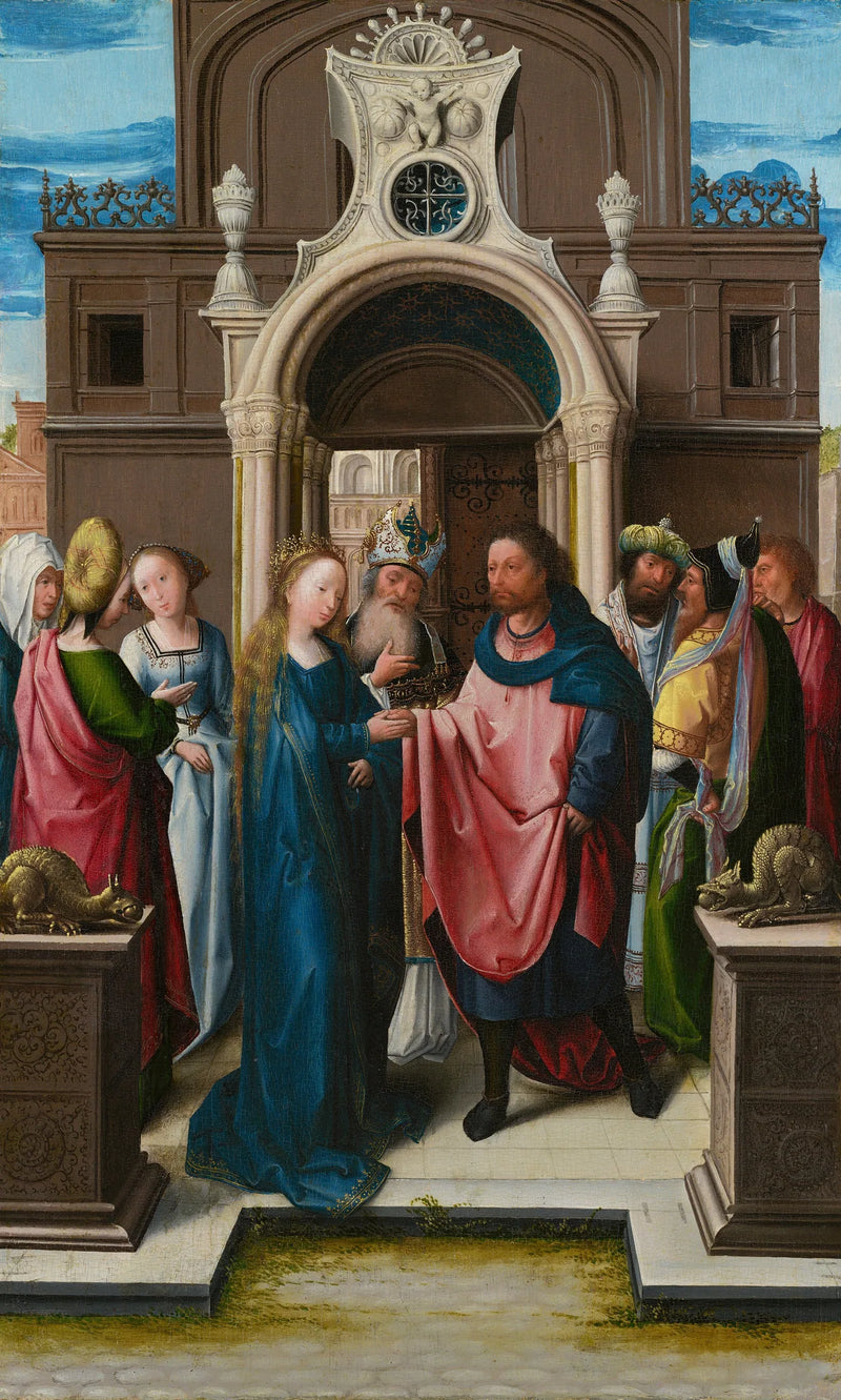 Le Mariage de la Vierge - Bernard van Orley