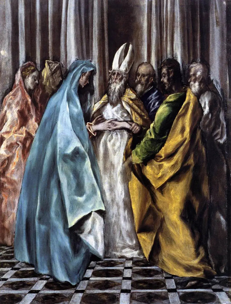 Zaślubiny Marii - El Greco