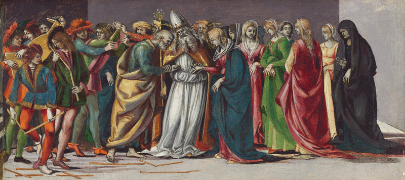 Wesele Najświętszej Maryi Panny - Luca Signorelli