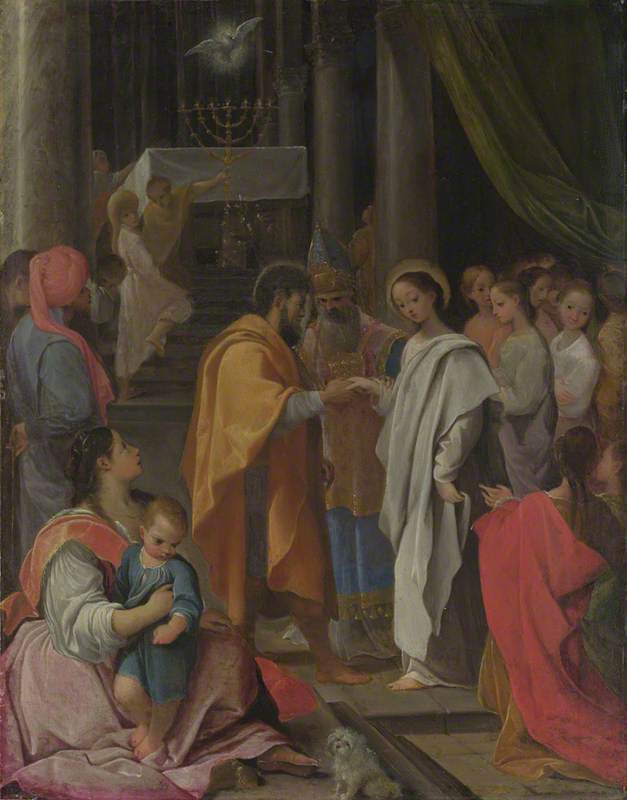 Ślub Maryi - Ludovico Carracci