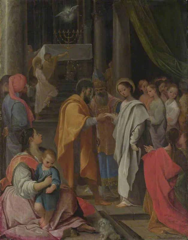 Ślub Maryi - Ludovico Carracci