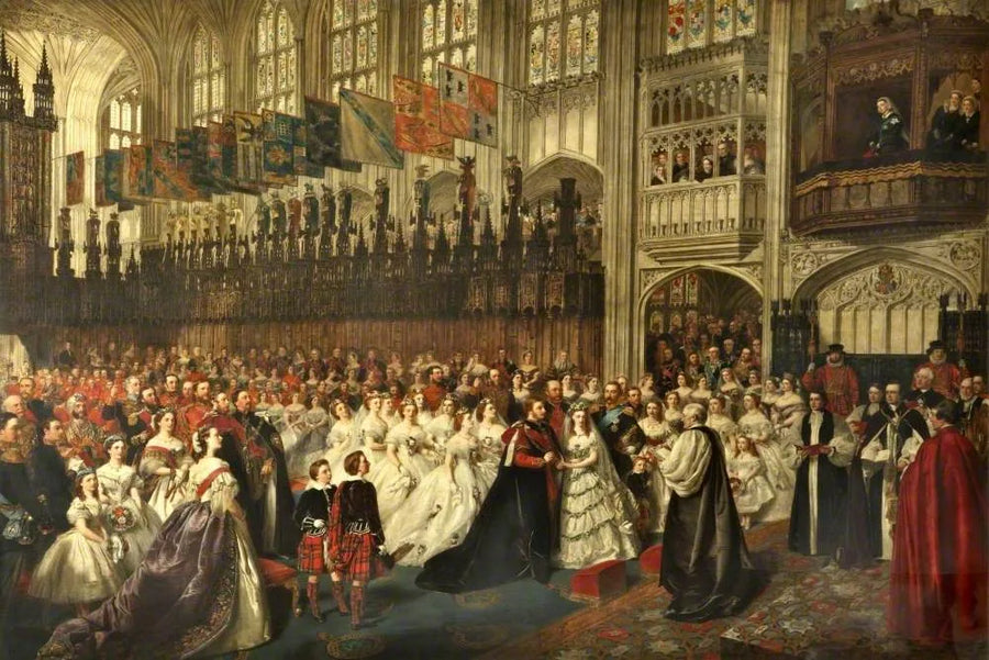 Le mariage du prince de Galles - William Powell Frith