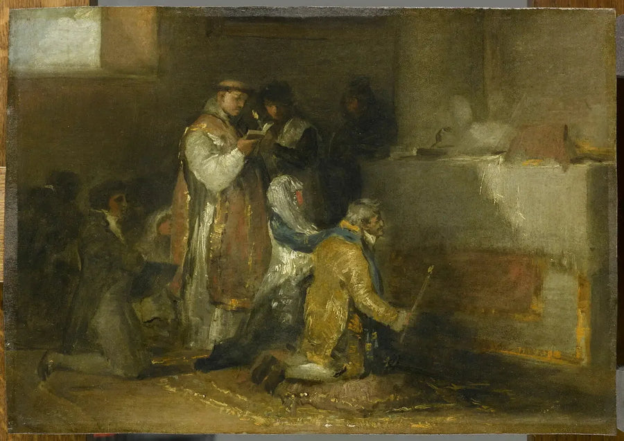 Nierówny ślub - Francisco de Goya