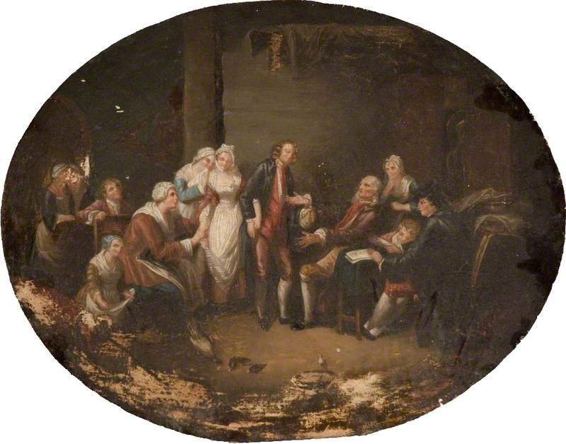 Pan młody ze wsi - Jean-Baptiste Greuze
