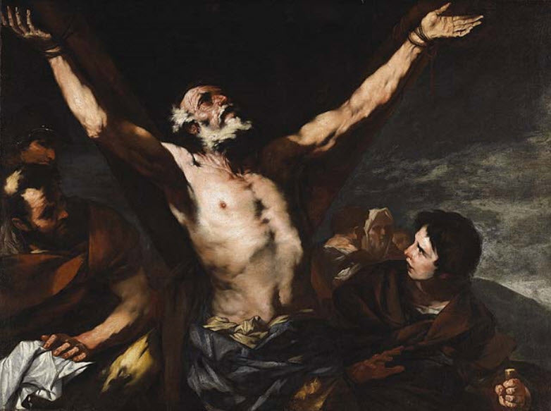 Męka świętego Andrzeja - Luca Giordano