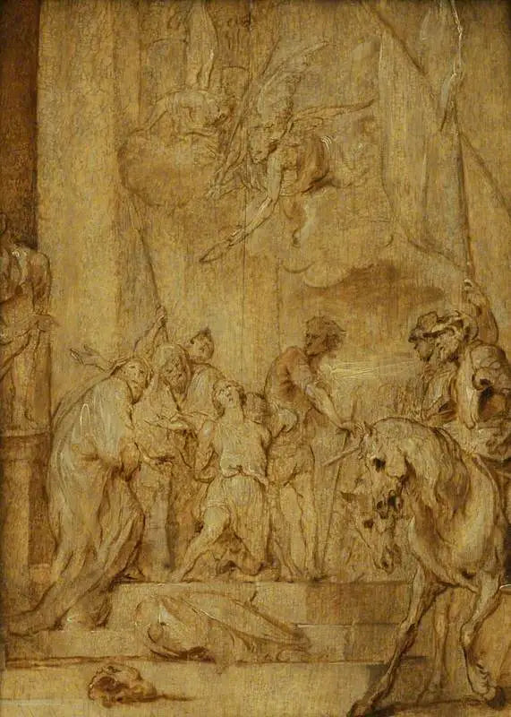 Męka świętego Jerzego - Antoine van Dyck
