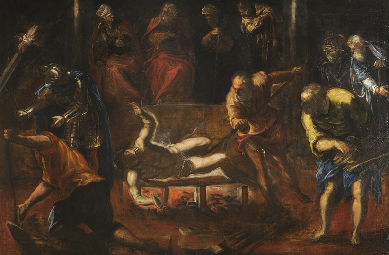 Męka świętego Wawrzyńca - Jacopo Tintoretto