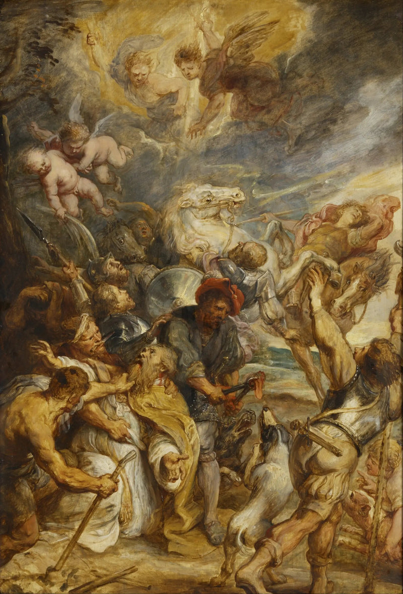 Męczeństwo świętego Livina - Peter Paul Rubens