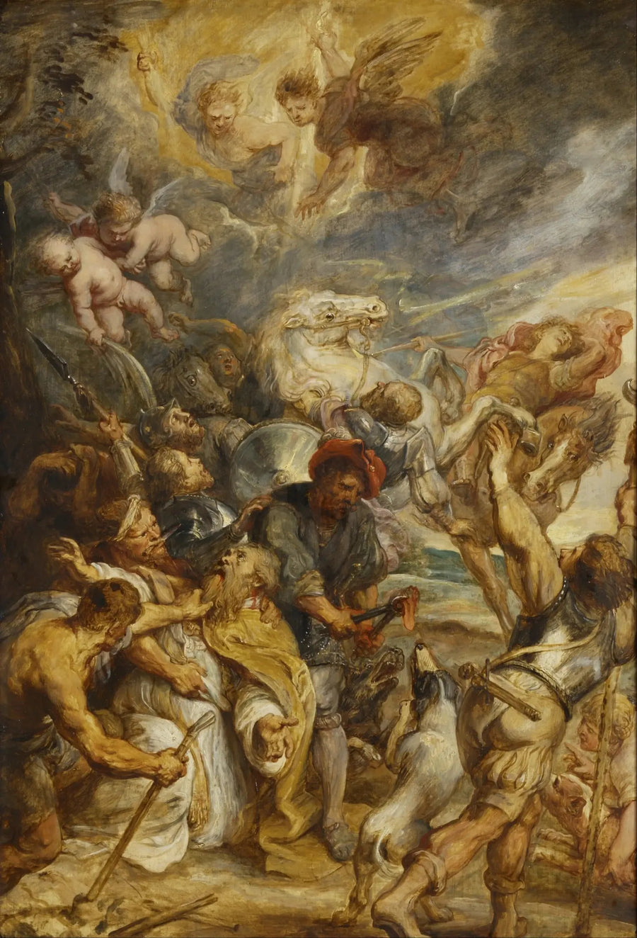 Męczeństwo świętego Livina - Peter Paul Rubens