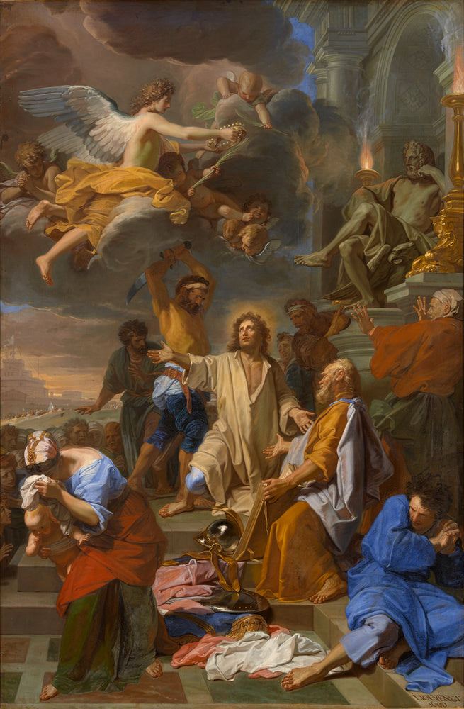 Męczeństwo świętego Ovidia - Jean-Baptiste Jouvenet