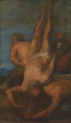 Męka świętego Piotra - Antoine van Dyck