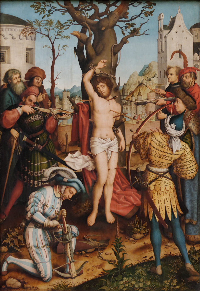 Męczeństwo Świętego Sebastiana - Hans Holbein Starszy