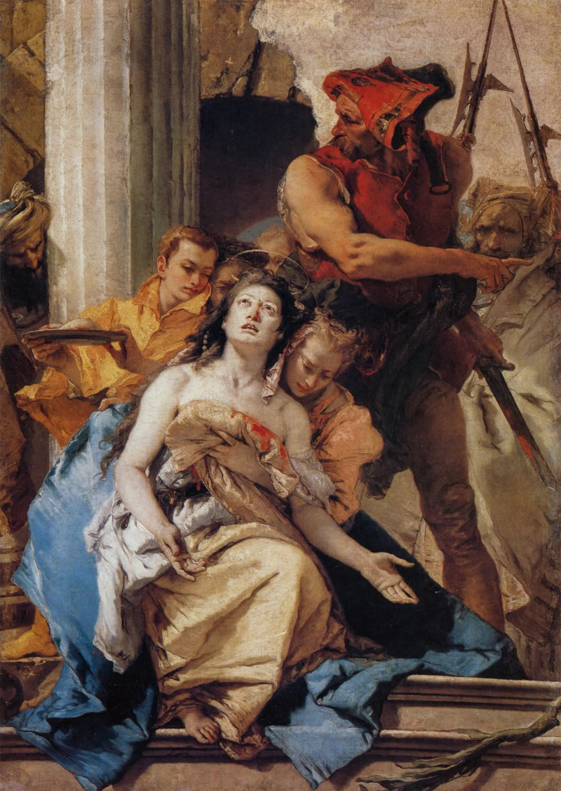 Męczeństwo świętej Agaty - Giovanni Battista Tiepolo