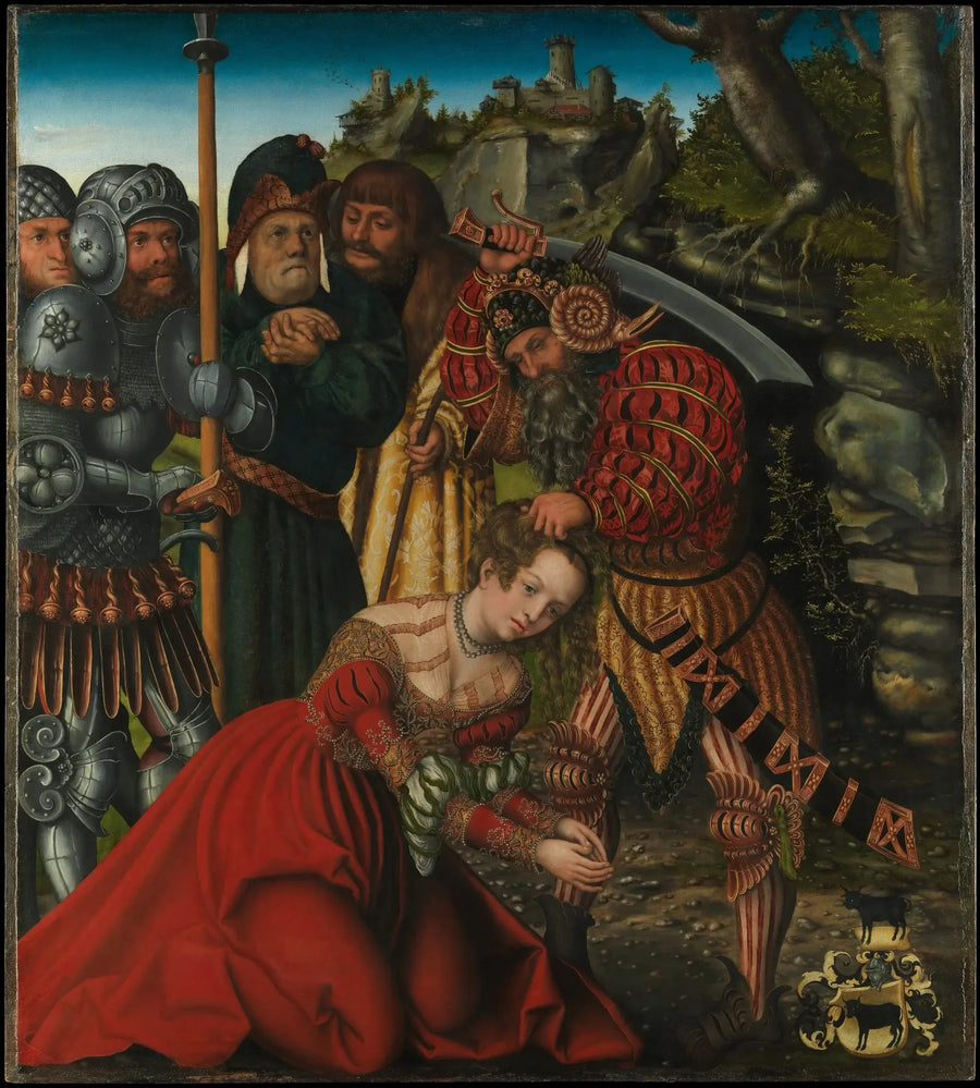 Męczeństwo świętej Barbary - Lucas Cranach Starszy