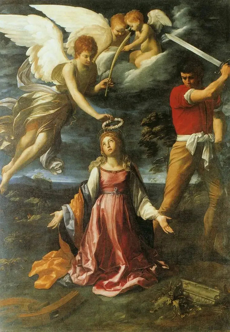 Męka świętej Katarzyny Aleksandryjskiej - Guido Reni